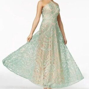 Speechless Gown Embroidered Overlay Size 3